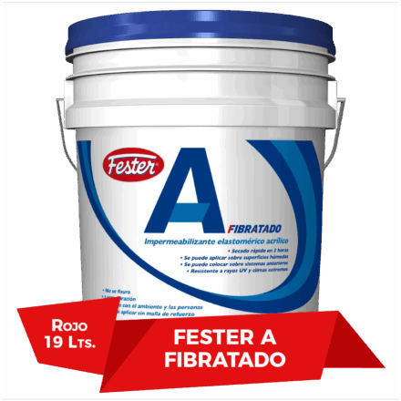 Fester A5 Rojo Fibratado