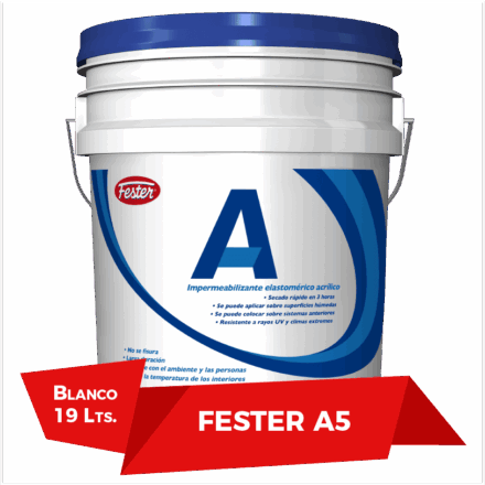 Fester A5 Blanco - Impermeabilizante Acrílico