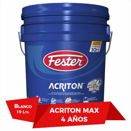 Fester Acriton 4 años Blanco