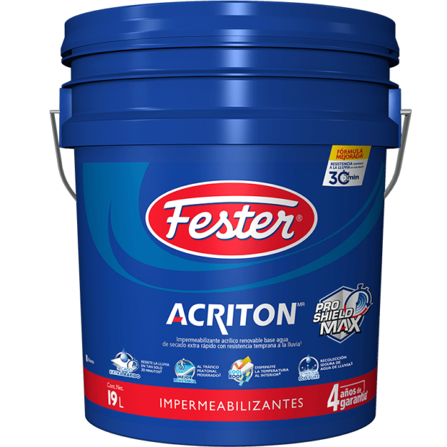 Fester Acriton 4 años Blanco