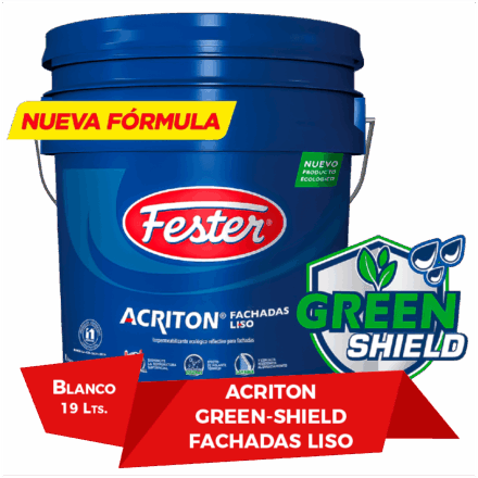 Fester Acriton Green Shield Fachadas Liso Cubeta
